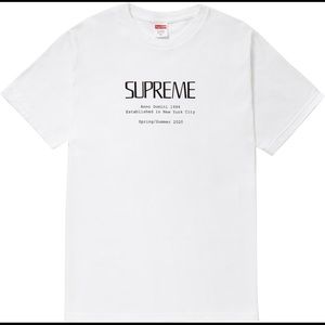 Supreme Anno Domini Tee White. SOLD